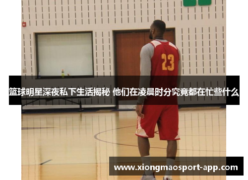 篮球明星深夜私下生活揭秘 他们在凌晨时分究竟都在忙些什么